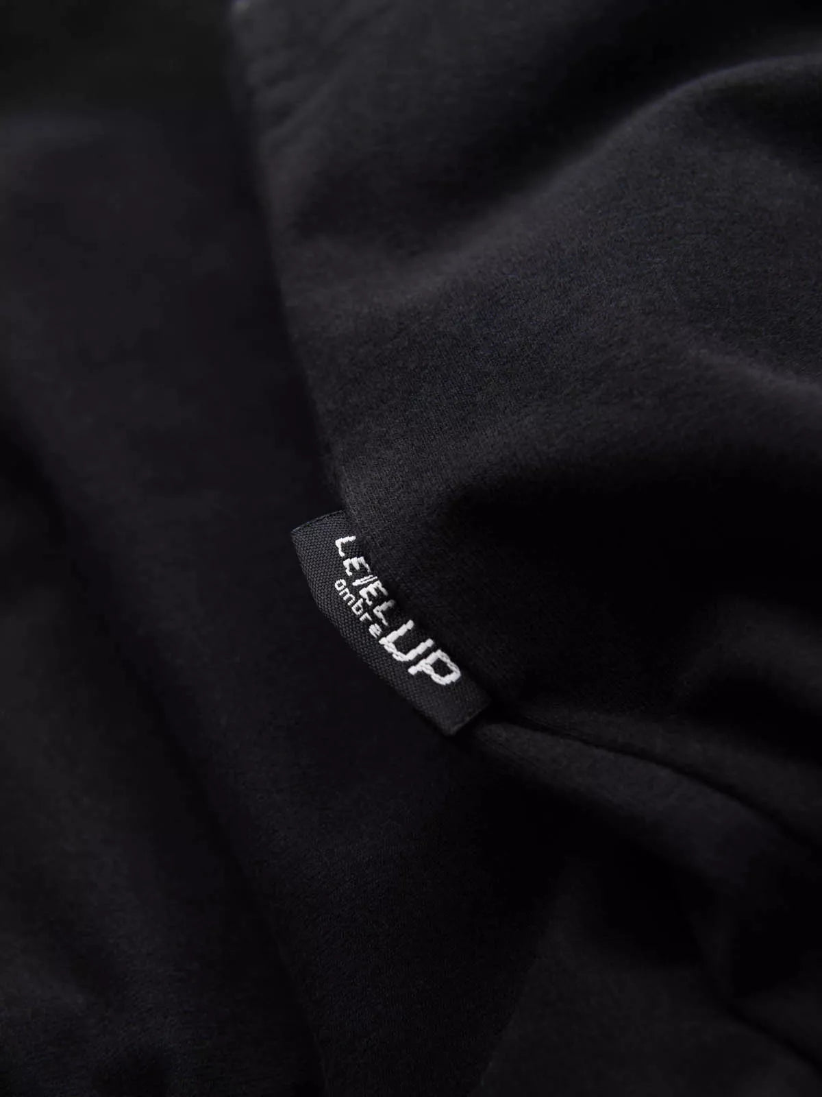 Vīriešu melns T-krekls Doman