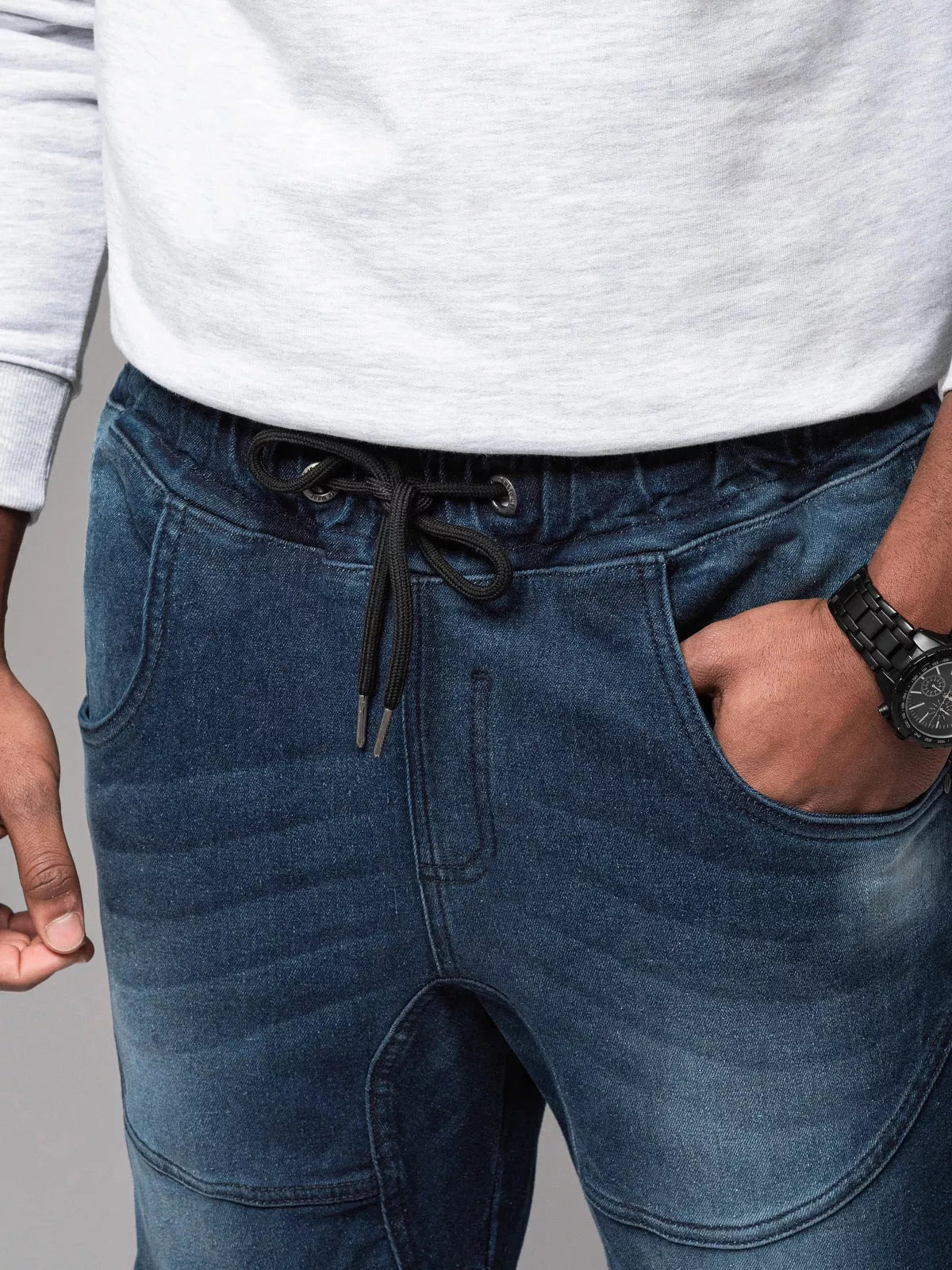 Vīriešu zilas jogger bikses Adren