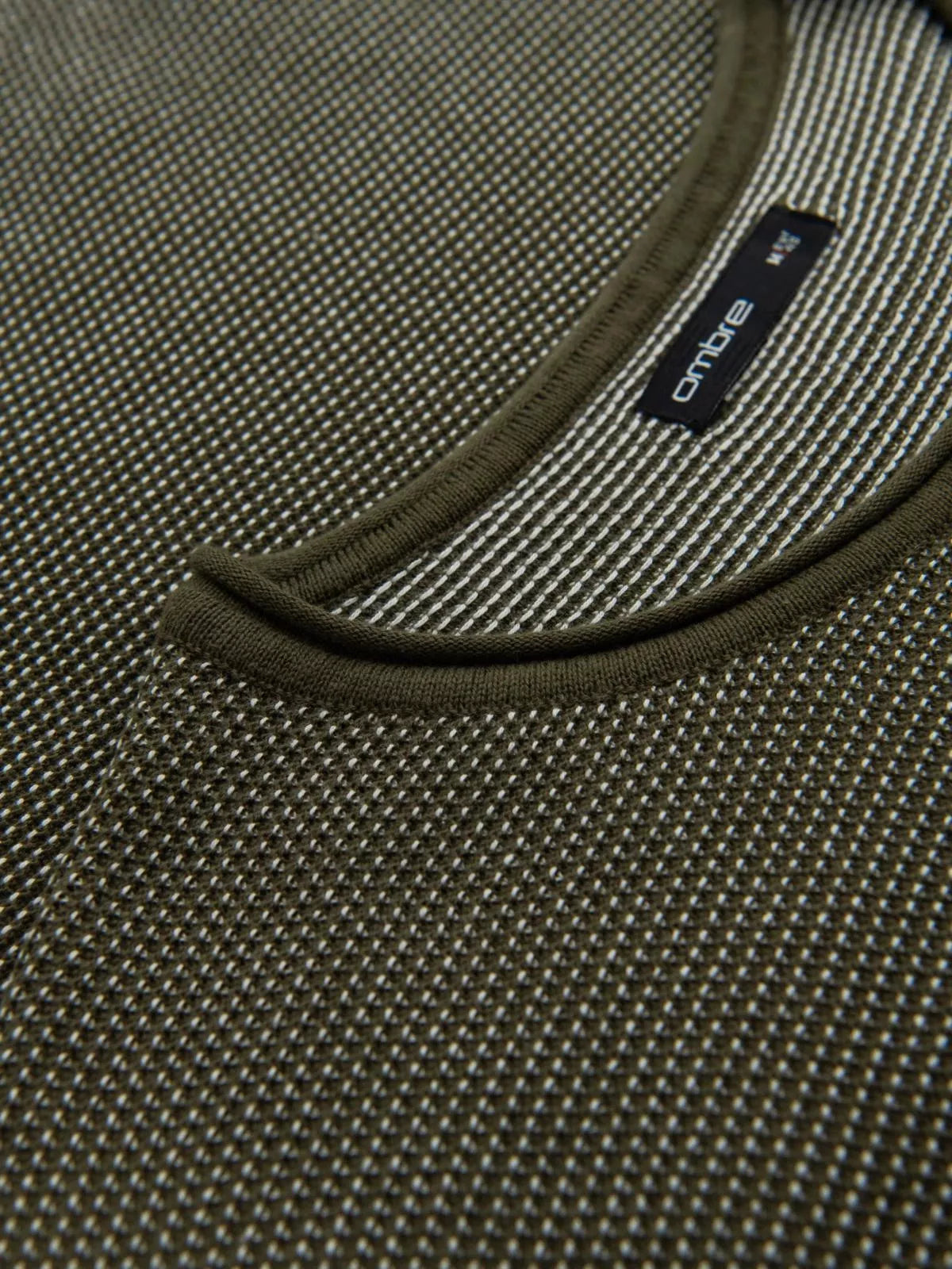 Vīriešu zaļš džemperis Omāna