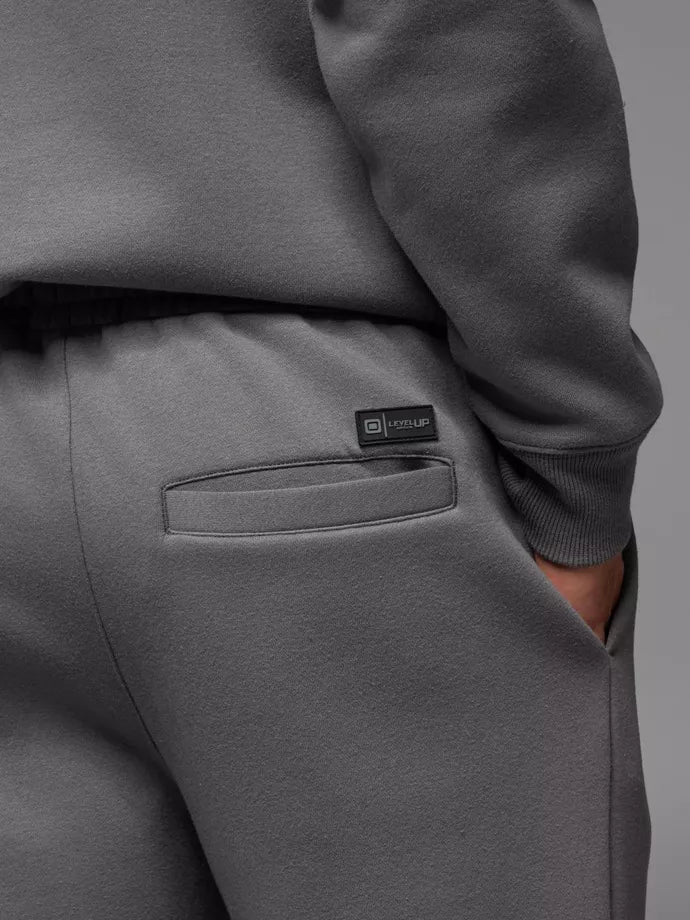 Unisex ikdienas tumši pelēkas bikses Argan