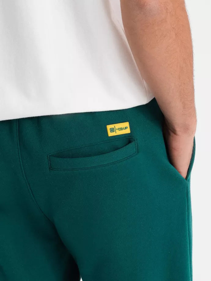 Unisex ikdienas zaļas bikses Argan