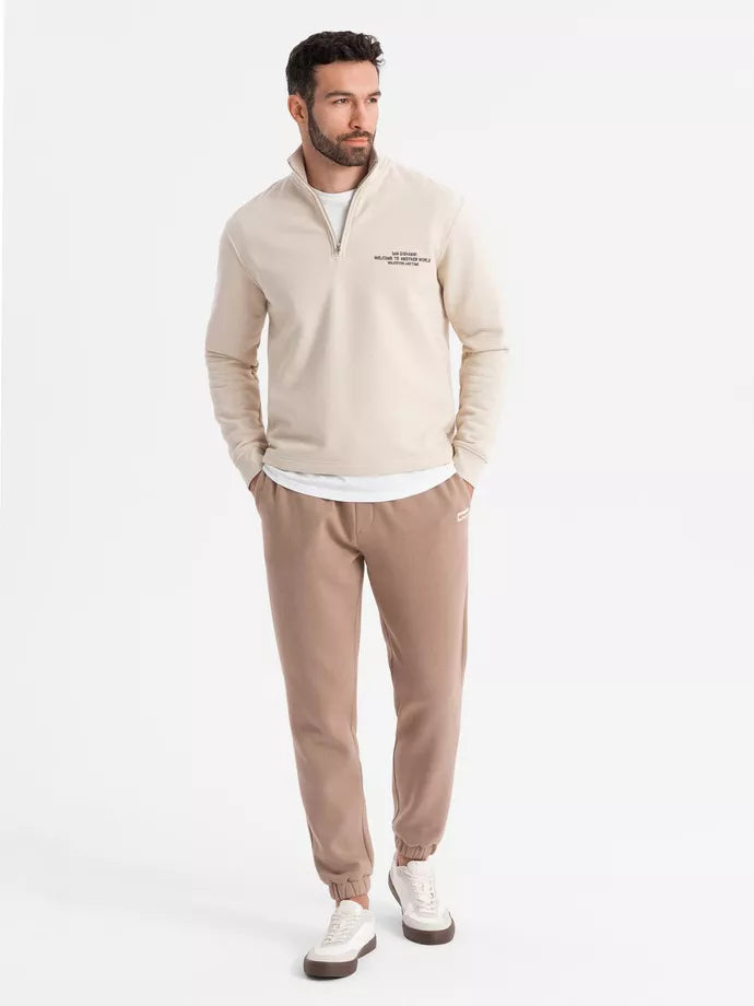 Unisex ikdienas brūnas bikses Argan