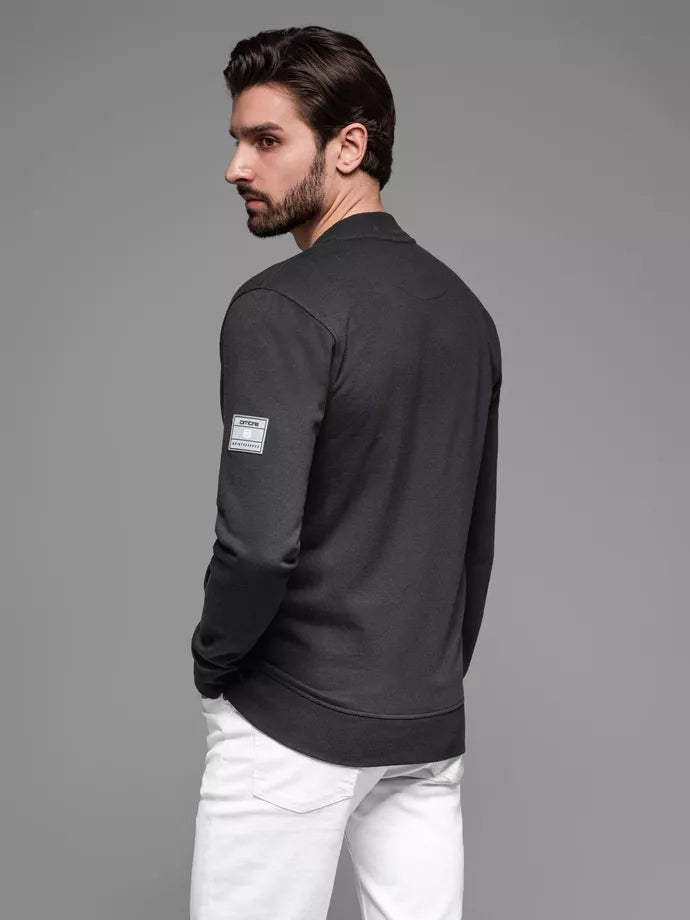 Vīriešu melns džemperis Korn