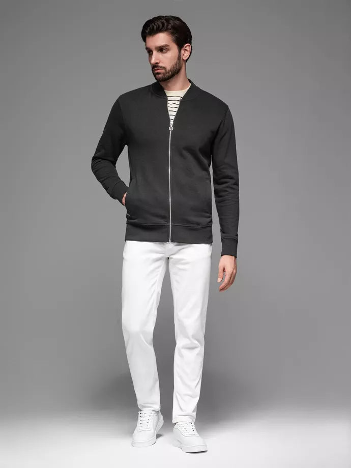 Vīriešu melns džemperis Korn