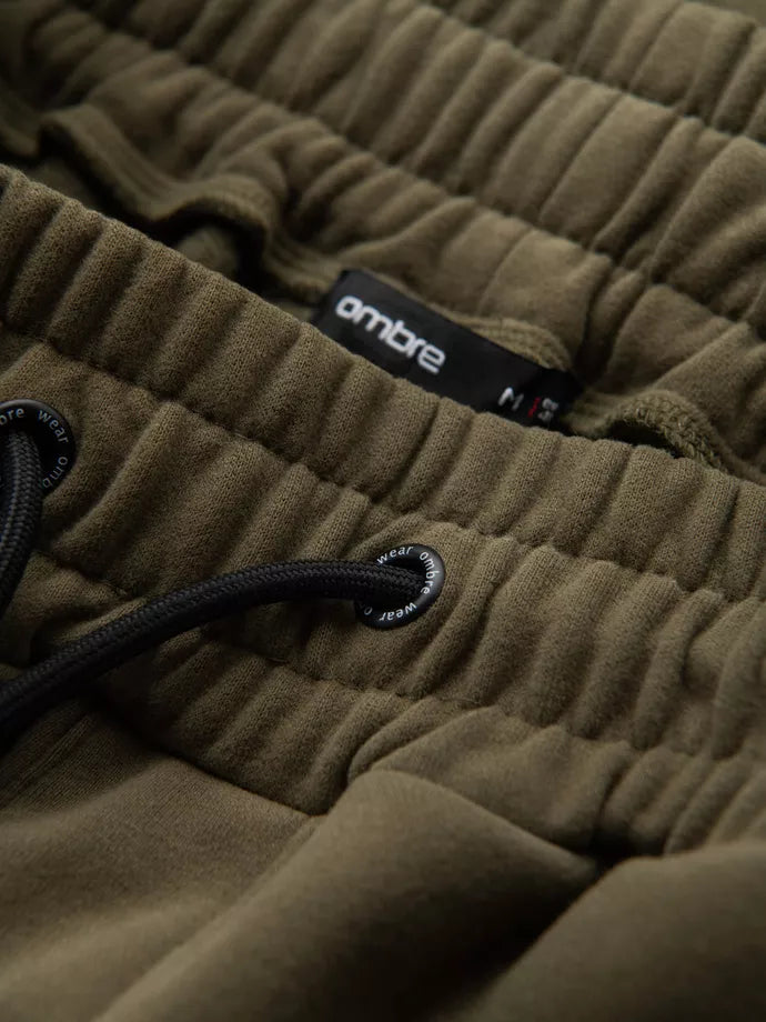 Vīriešu haki krāsas šorti Sport