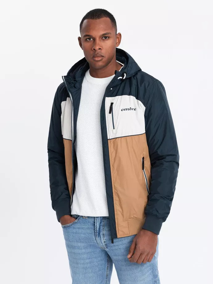 Vīriešu tumši zila jaka Inito