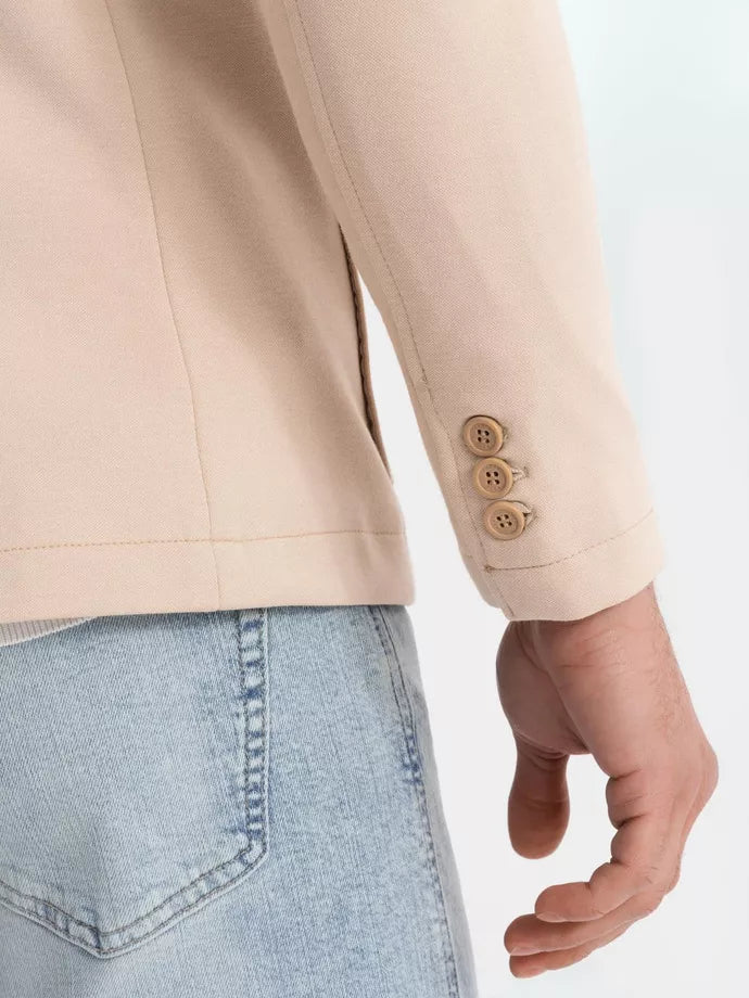 Vīriešu brūna jaka Azan