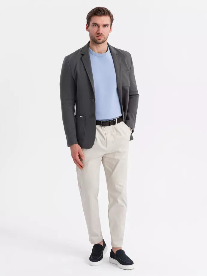 Vīriešu pelēka jaka Azan