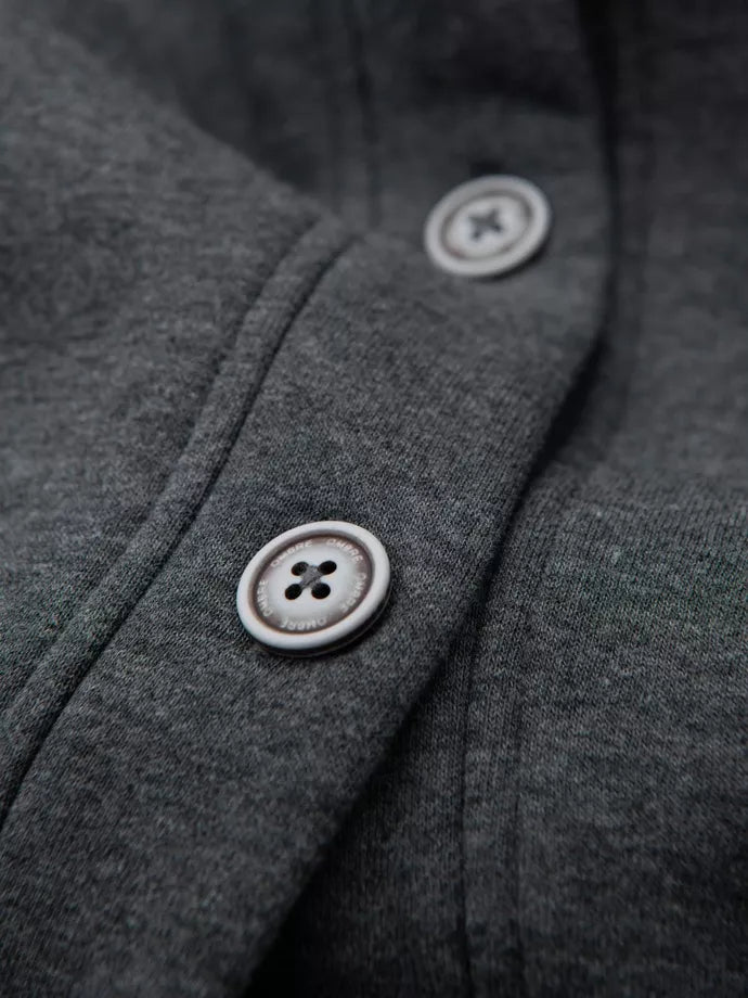 Tumši pelēks vīriešu džemperis Kasper