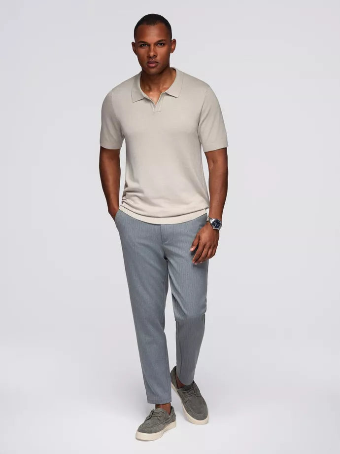 Vīriešu pelēks polo krekls Mark