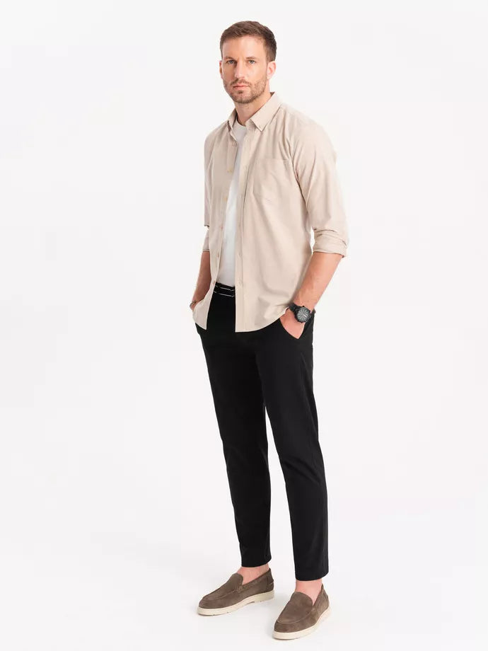 Vīriešu melnas bikses Adam