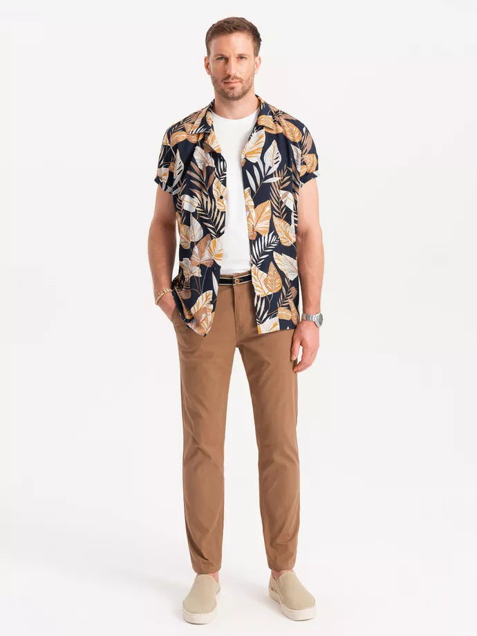 Vīriešu brūnas bikses Adam