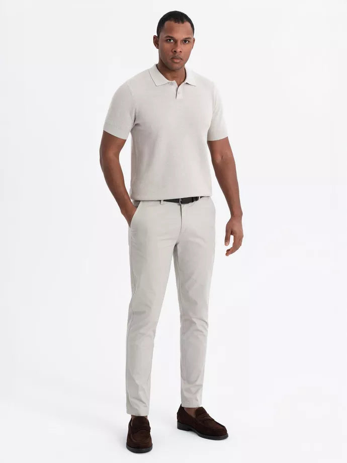 Vīriešu brūns polo krekls Swing