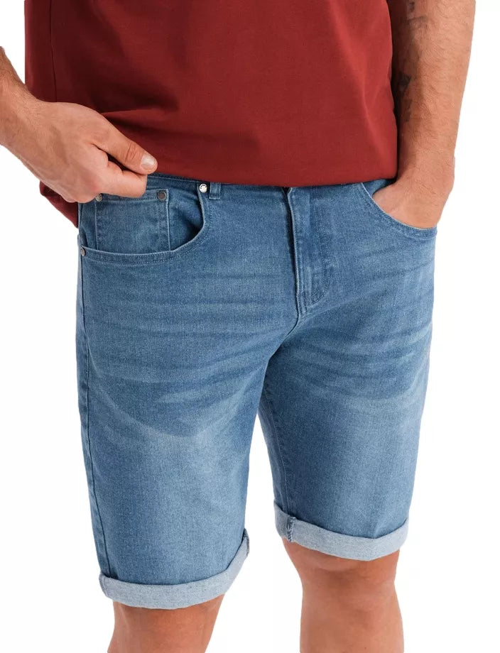 Vīriešu zili džinsa šorti Ragat