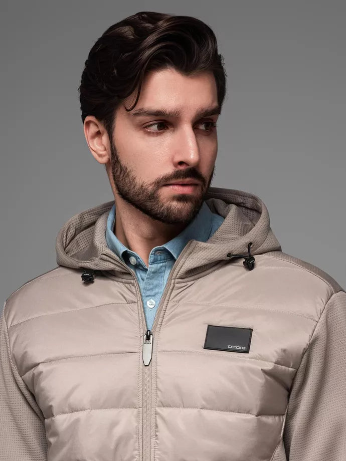 Vīriešu brūna jaka Munt