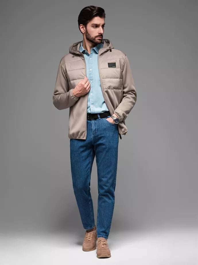 Vīriešu brūna jaka Munt