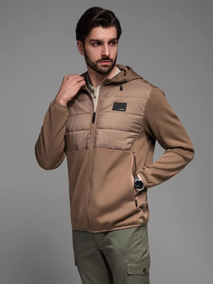 Vīriešu brūna jaka Munt