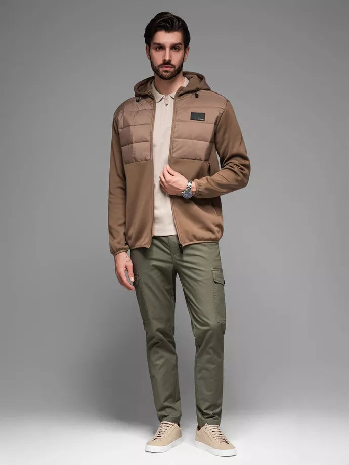 Vīriešu brūna jaka Munt