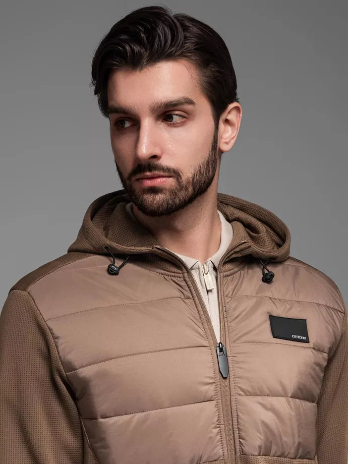 Vīriešu brūna jaka Munt