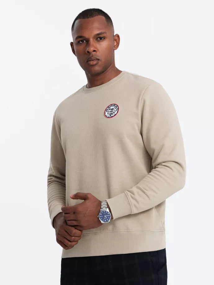 Vīriešu brūns džemperis Solan