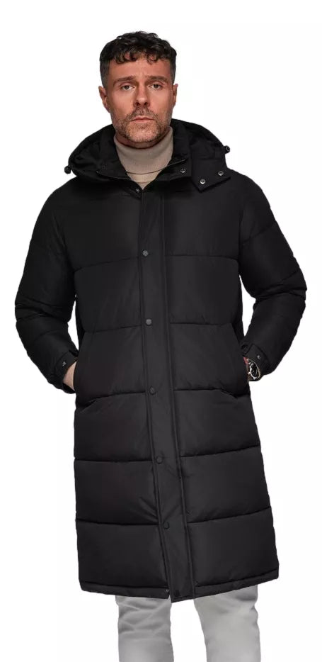 Vīriešu melna jaka Glen