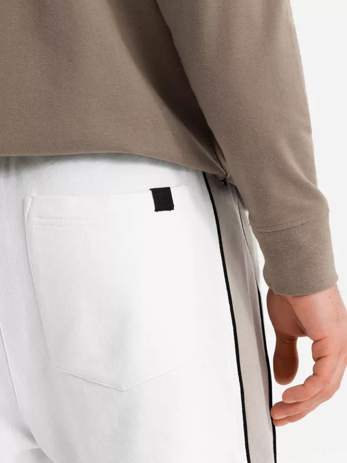 Vīriešu balti šorti Edman