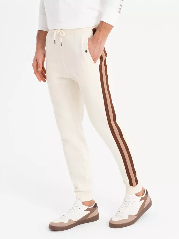 Vīriešu brūnas ikdienas bikses Olin