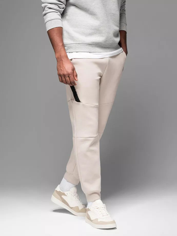 Vīriešu brūnas bikses Kerni