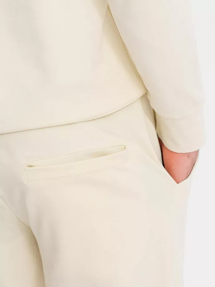 Vīriešu brūns/balts brīvā laika uzvalks Denat