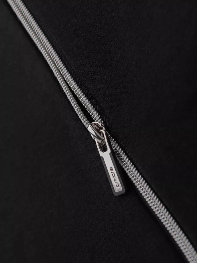 Vīriešu melns džemperis Anum