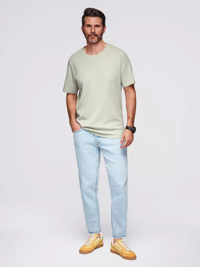 Vīriešu gaiši zaļš T-krekls Saimon 