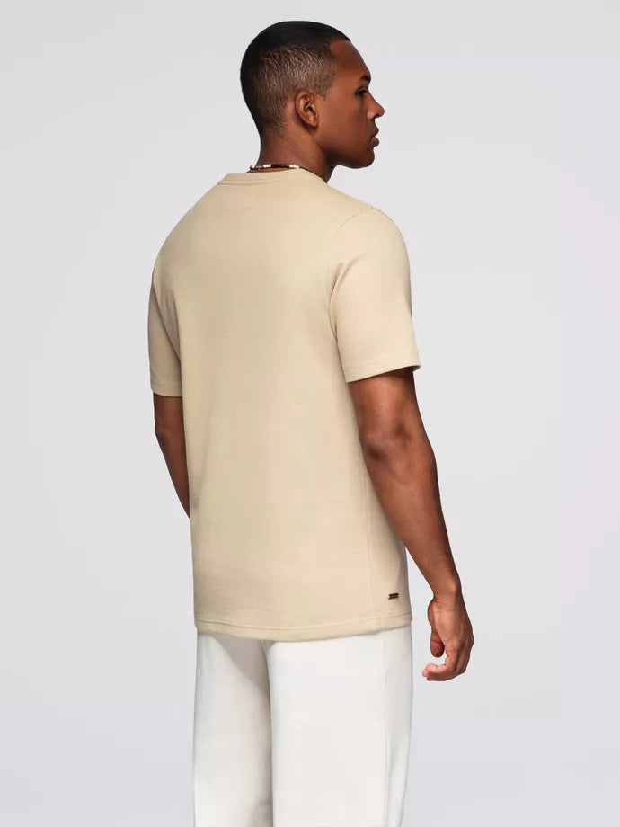 Vīriešu brūns T-krekls Saimon