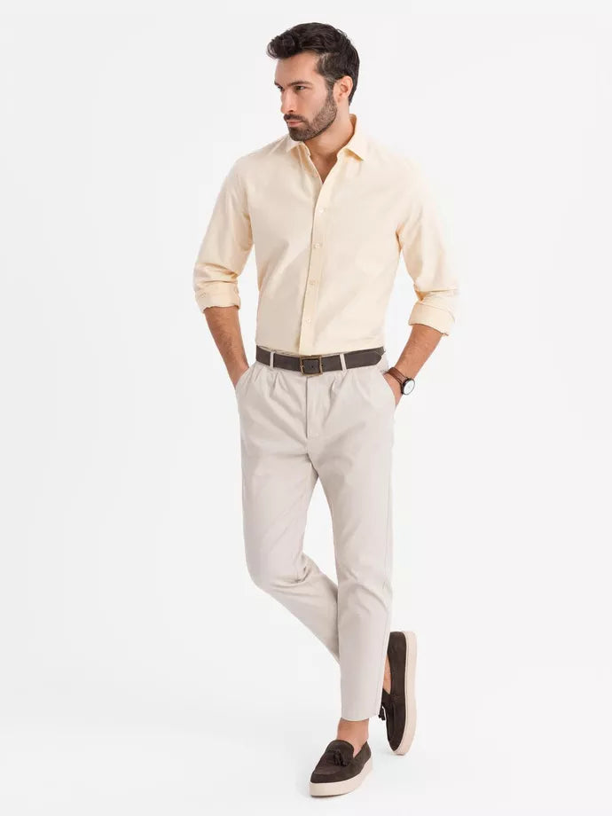 Vīriešu dzeltens krekls Adrian