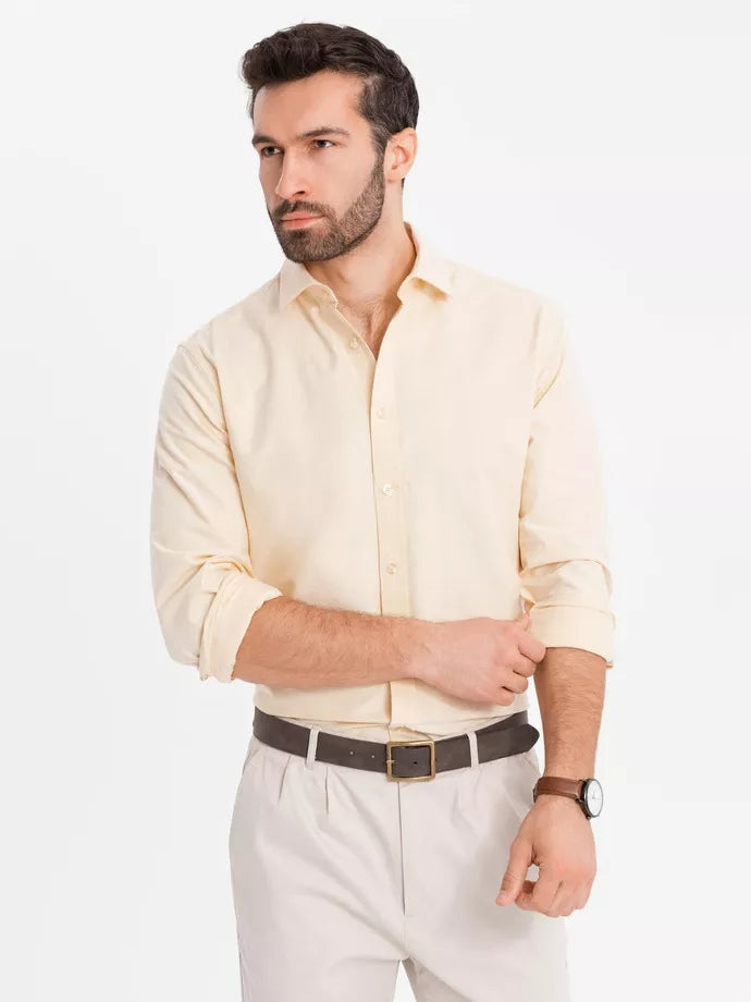 Vīriešu dzeltens krekls Adrian