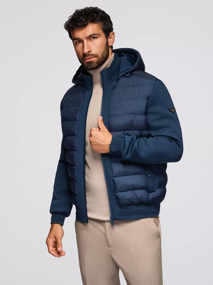 Vīriešu tumši zila jaka Marly