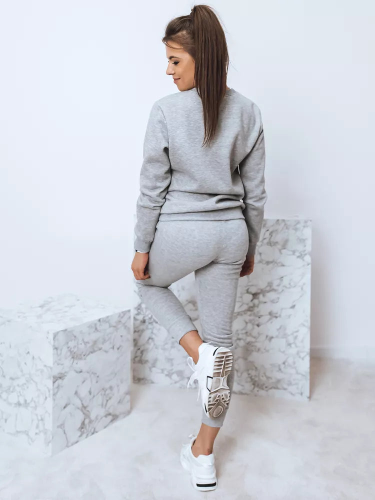 Gaiši pelēks sieviešu komplekts Etel