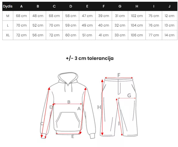 Melns vīriešu sporta tērps Armin.