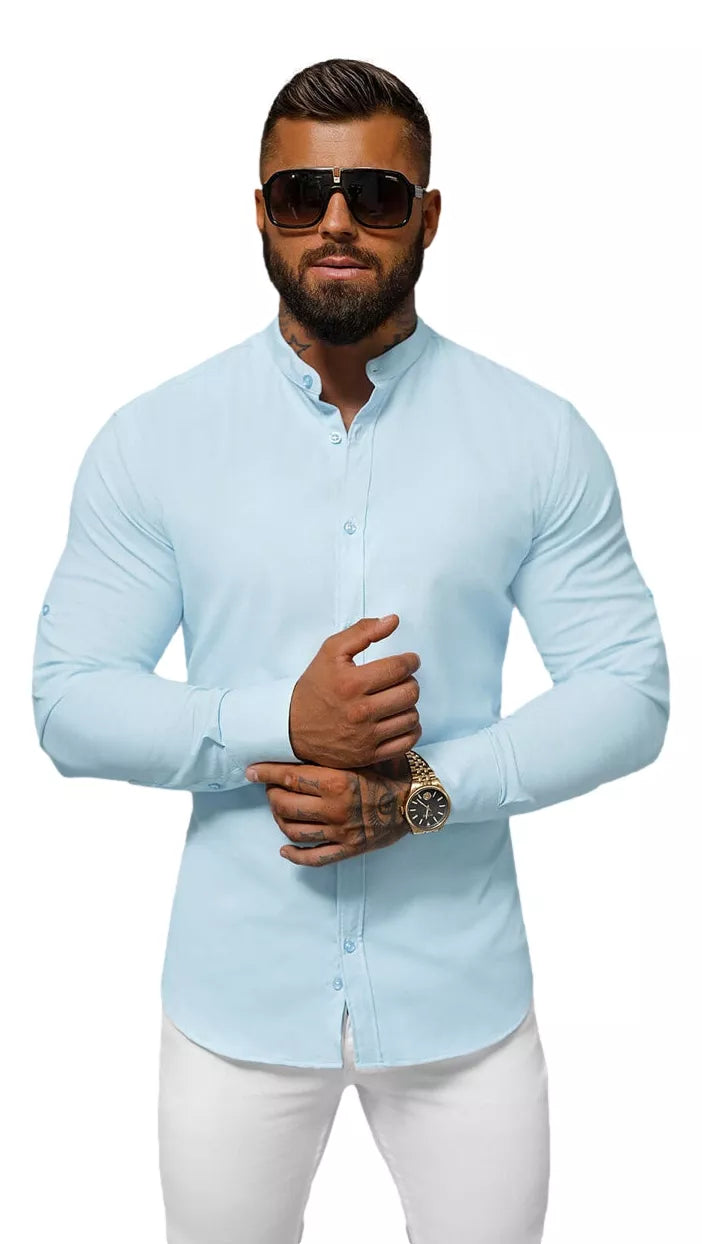 Gaiši zils krekls Muno