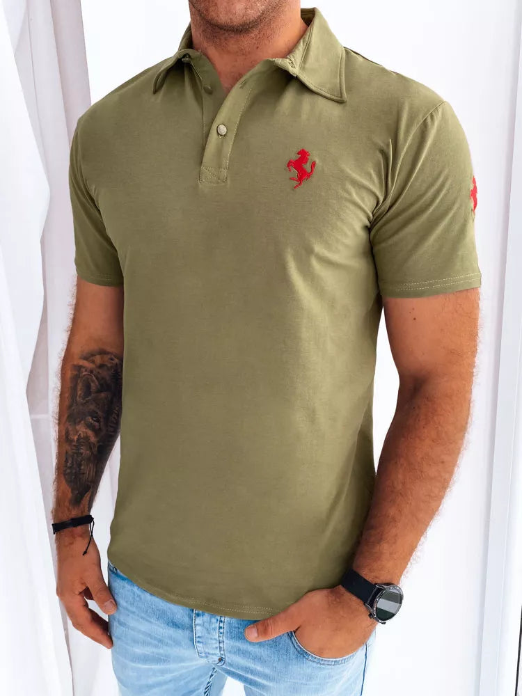 Khaki krāsas polo krekls Horen
