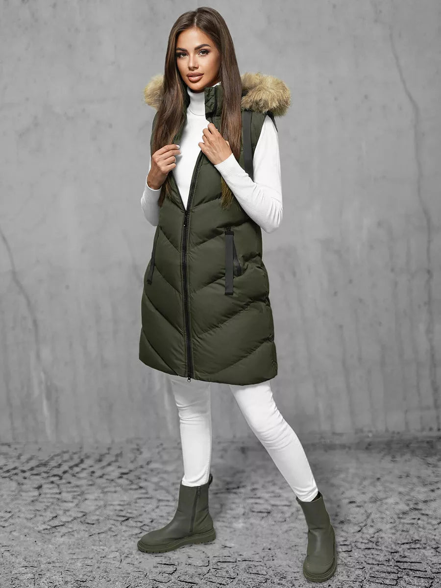 Haki krāsas veste Nuter