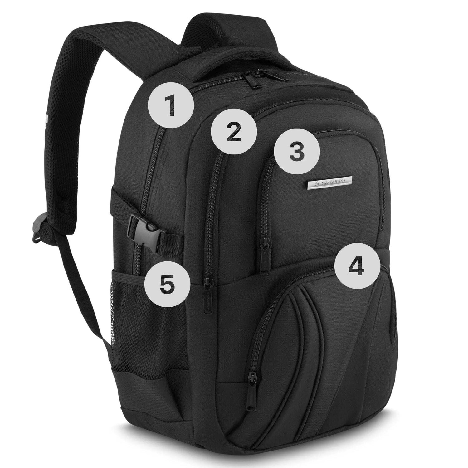 Melna Hārvardas mugursoma