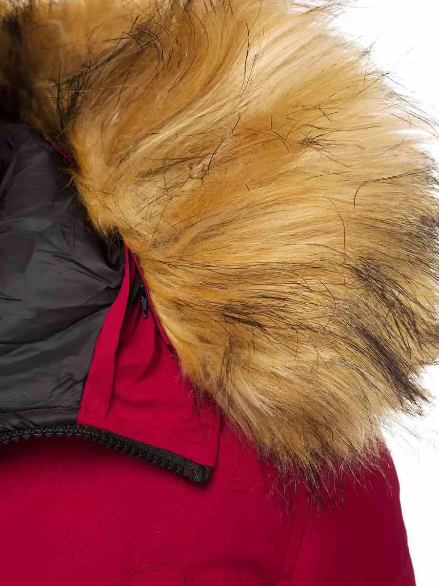 Bomber stila ziemas bordo vīriešu jaka Lemor