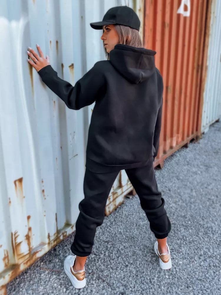 Melns sieviešu komplekts Milano