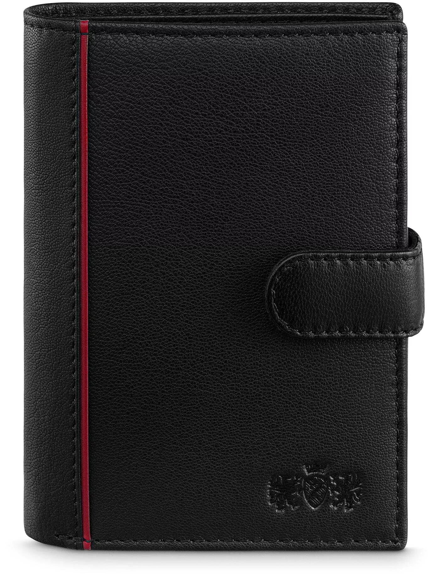 Ādas maks, melns, Gaser