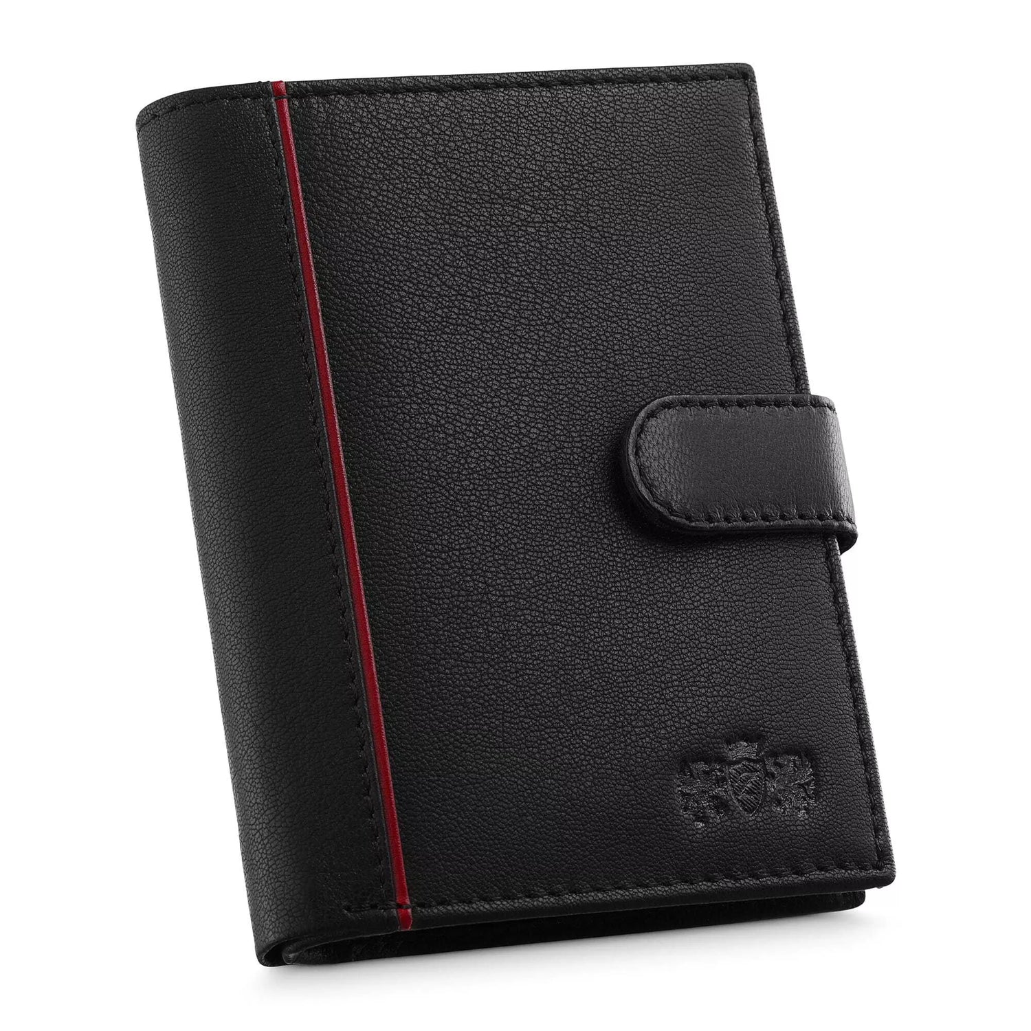 Ādas maks, melns, Gaser