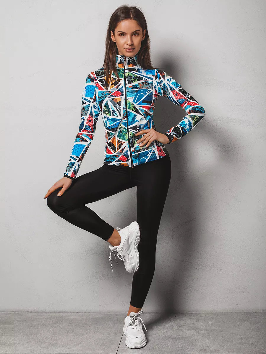 Sieviešu divdaļīgs treniņtērps pelēkā Zora krāsā