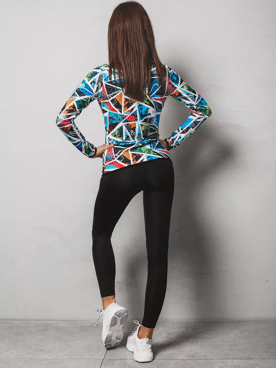 Sieviešu divdaļīgs treniņtērps pelēkā Zora krāsā