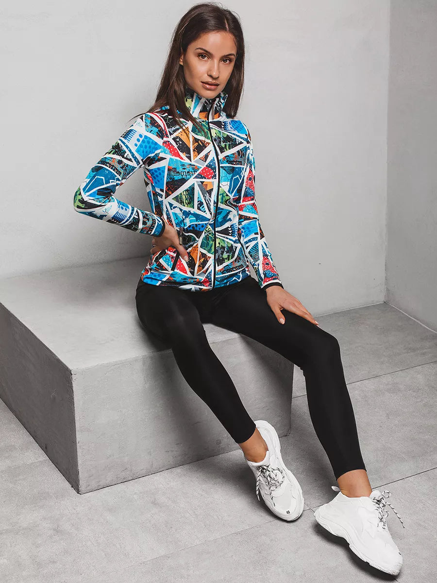 Sieviešu divdaļīgs treniņtērps pelēkā Zora krāsā