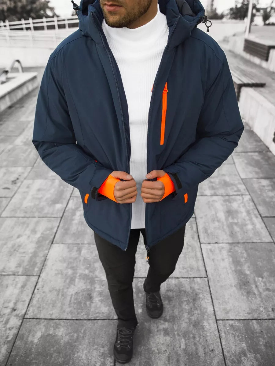 Tumši zila jaka Stoper