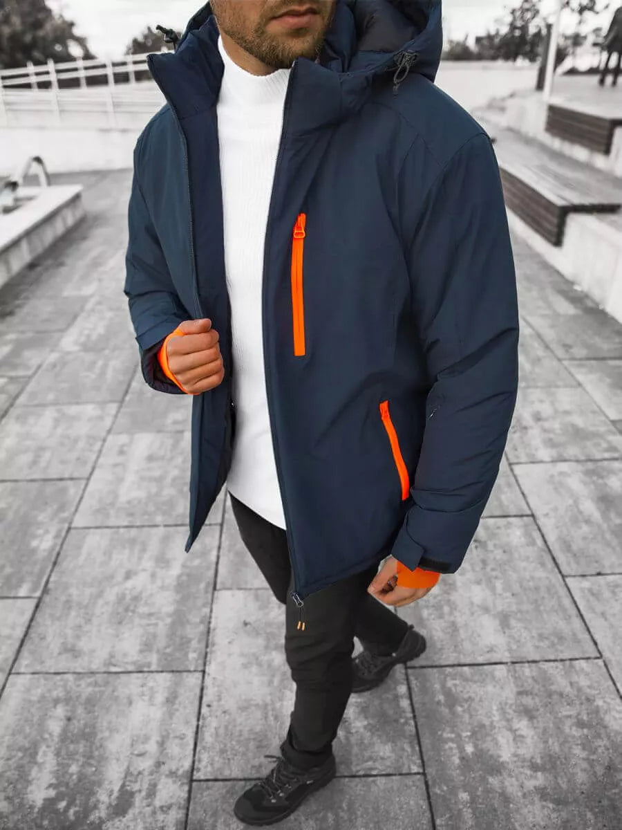 Tumši zila jaka Stoper